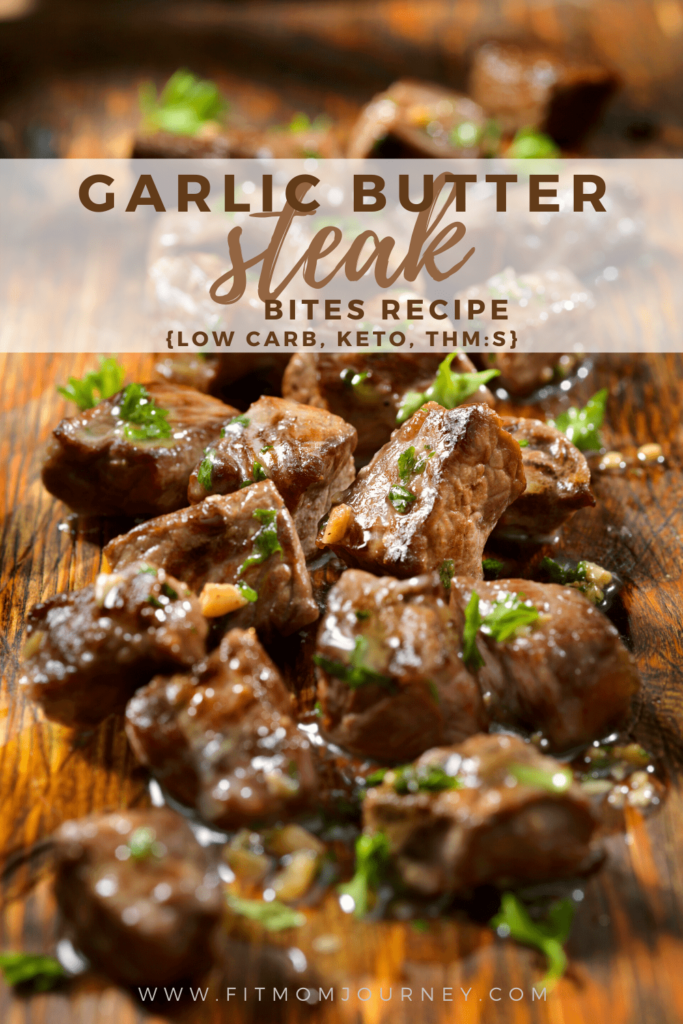 A 15-minute recipe that turns inexpensive cuts of beef into a delicious dinner, this Garlic Butter Steak Bites recipe is a favorite for meal prep, as it just gets better with time.  Can be made in the oven, air fryer, skillet, griddle, or grill.