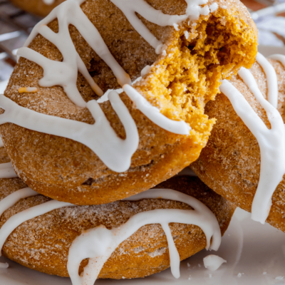 A simple, delicious recipe for Keto Cinnamon Sugar Donuts.  Uses keto pantry items already on hand.