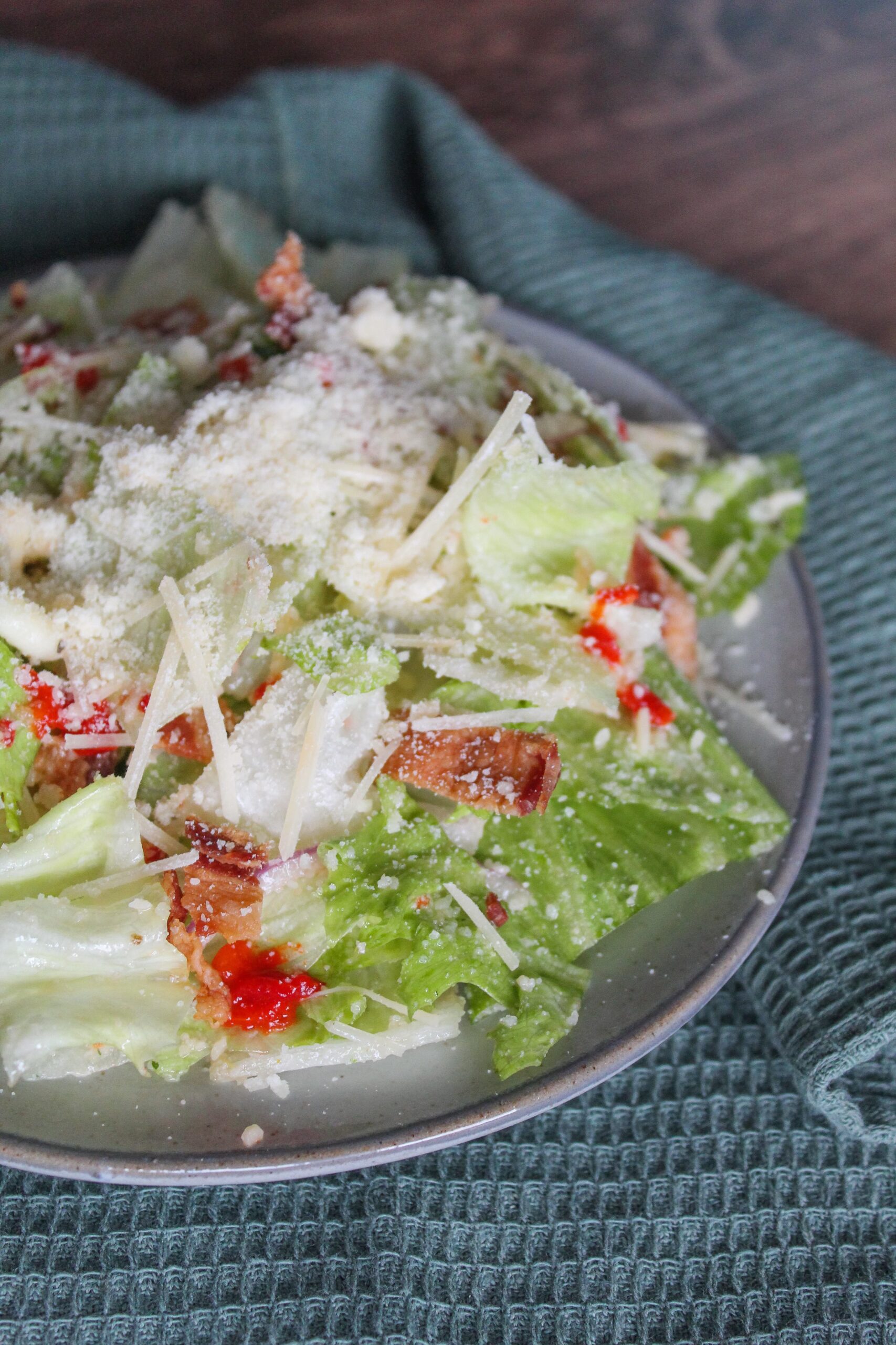 Pasta House Salad Recipe {Low Carb, Ketogenic, THMS, Sugar Free, Grain