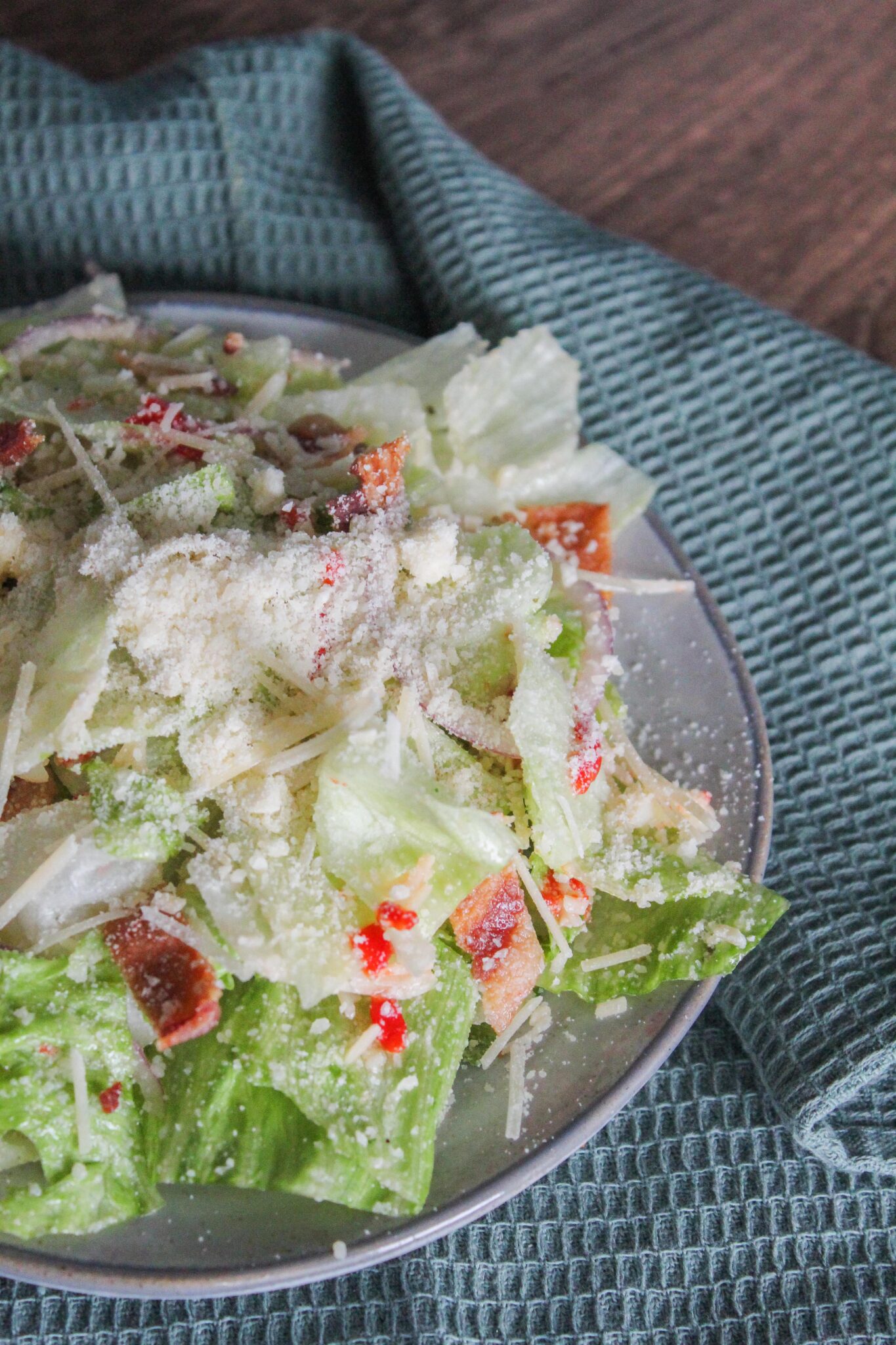 Pasta House Salad Recipe {Low Carb, Ketogenic, THMS, Sugar Free, Grain