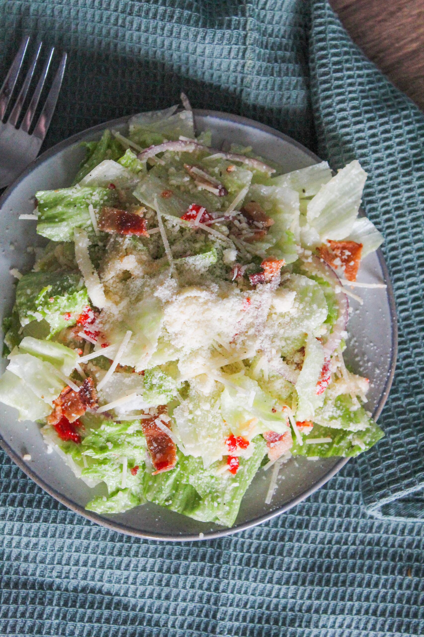 Pasta House Salad Recipe {Low Carb, Ketogenic, THMS, Sugar Free, Grain