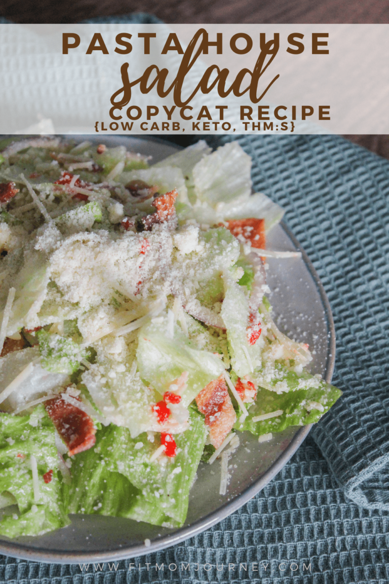 Pasta House Salad Recipe {Low Carb, Ketogenic, THMS, Sugar Free, Grain