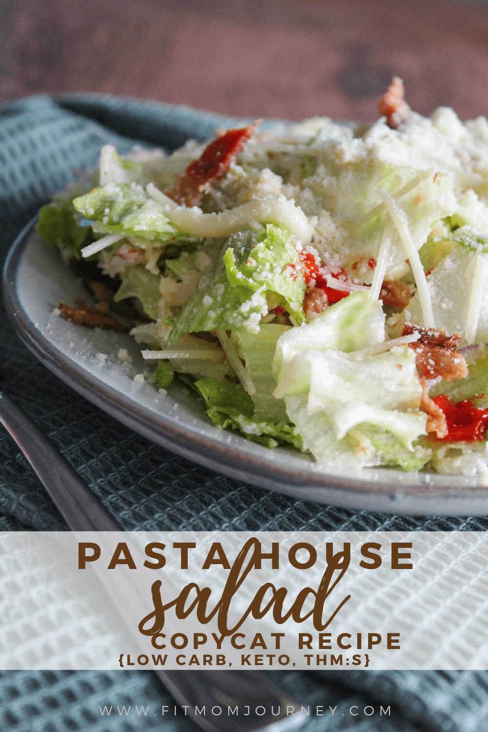 Pasta House Salad Recipe {Low Carb, Ketogenic, THMS, Sugar Free, Grain