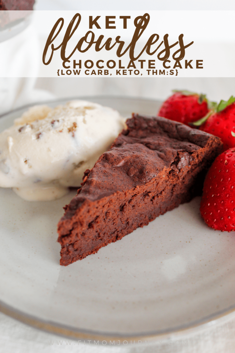 Keto Flourless Chocolate Cake Fit Mom Journey