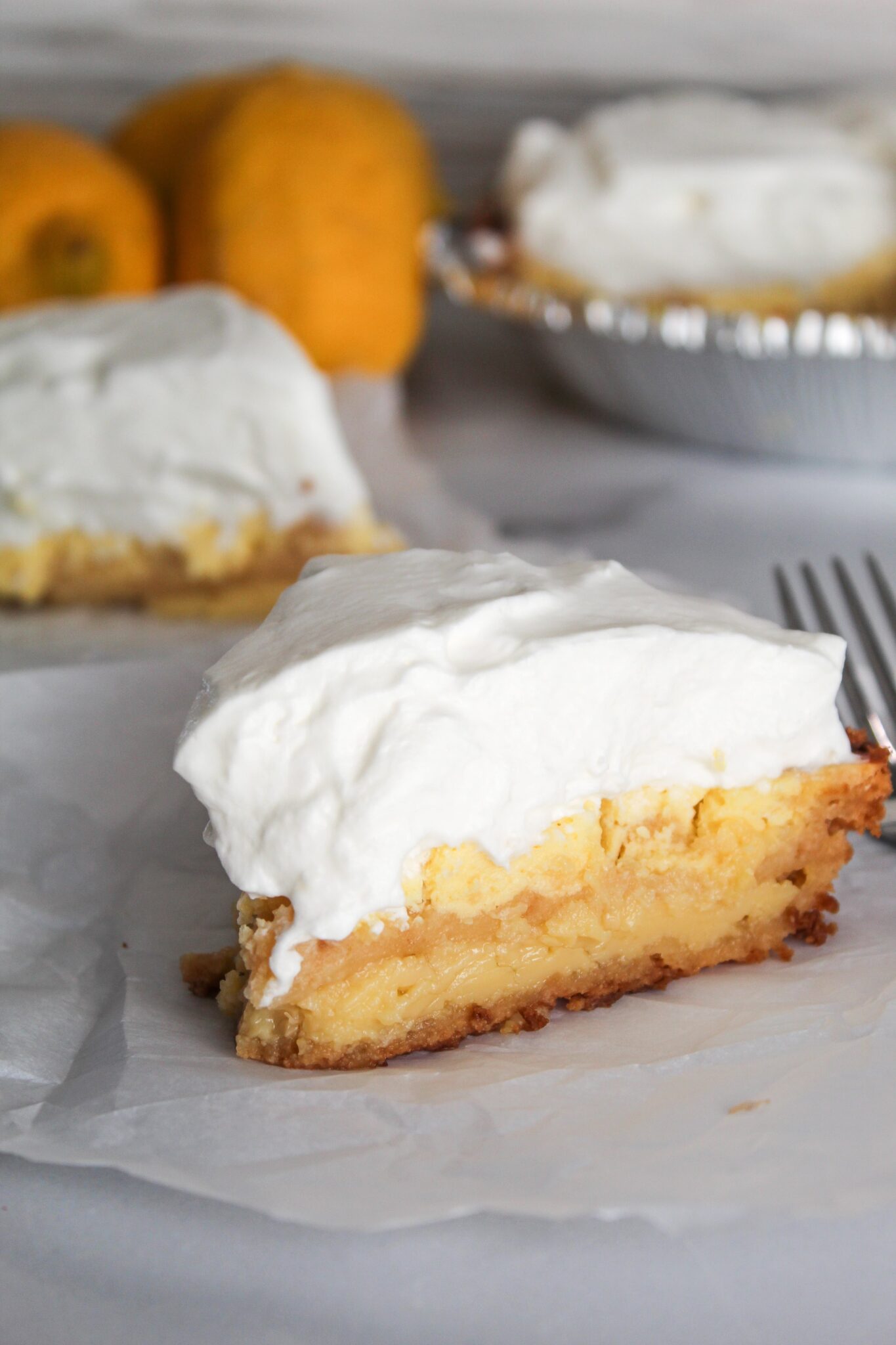 Keto Lemon Sour Cream Pie Fit Mom Journey
