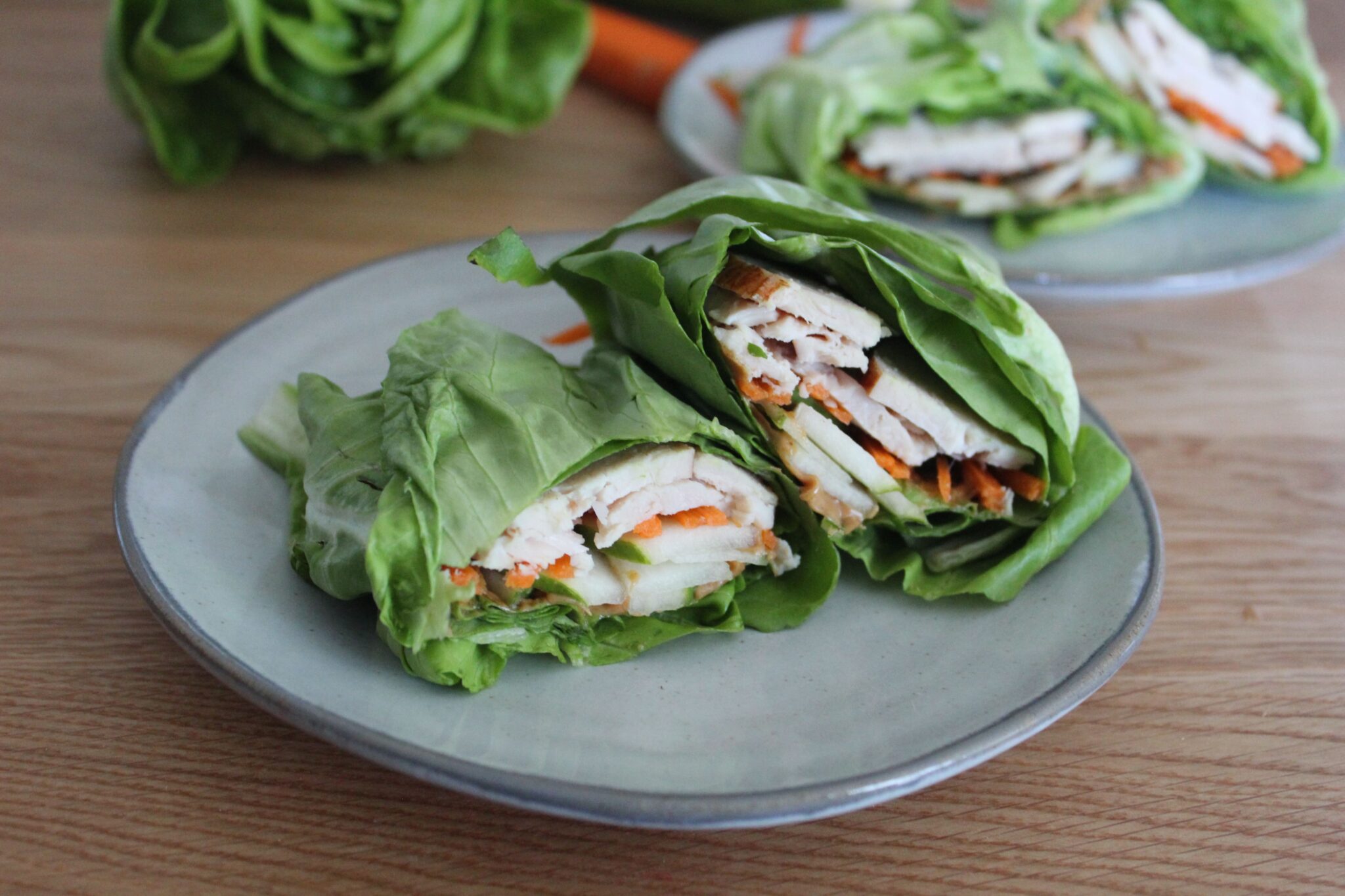 Keto Thai Chicken Lettuce Wraps Fit Mom Journey