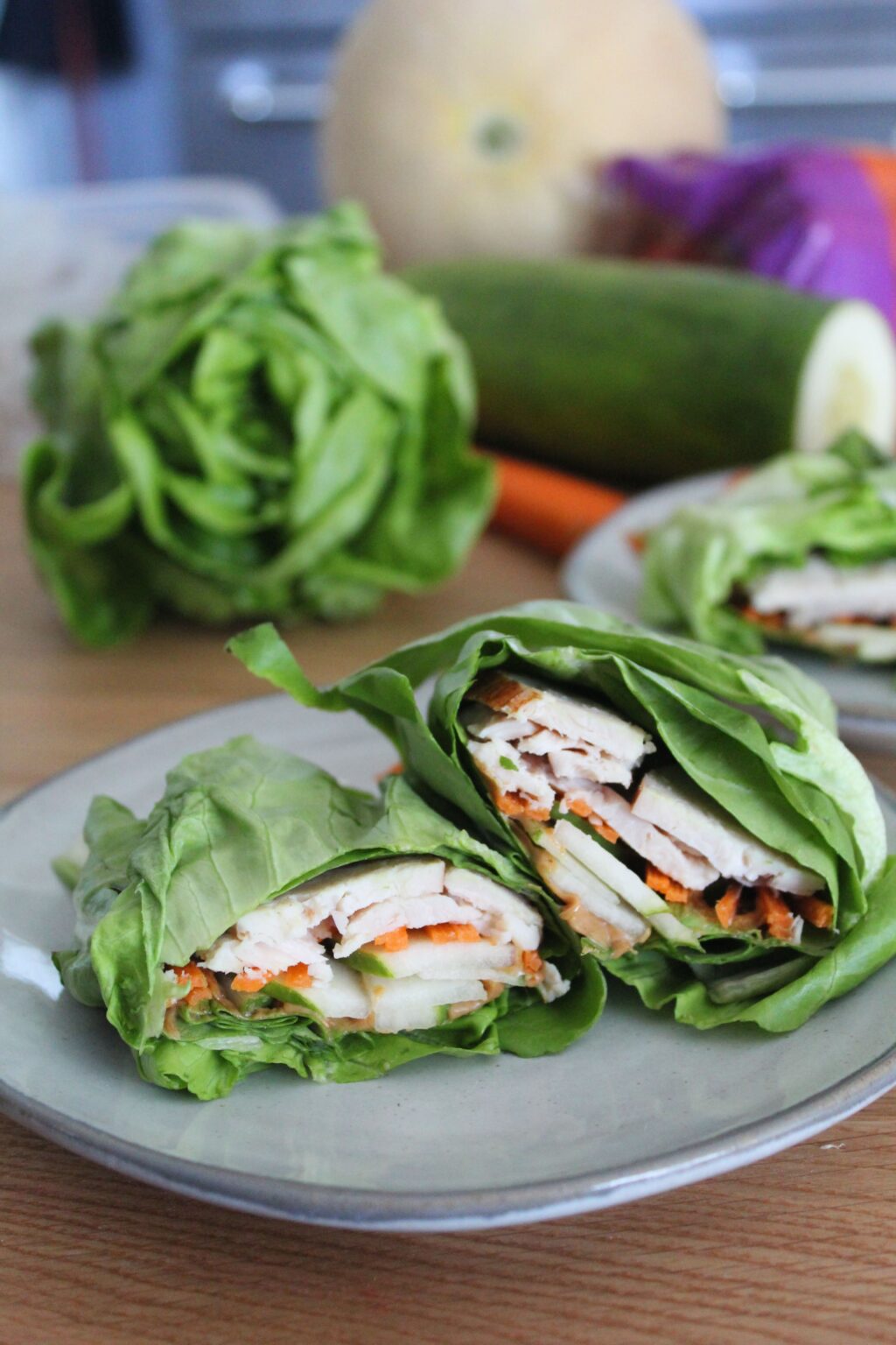 Keto Thai Chicken Lettuce Wraps Fit Mom Journey