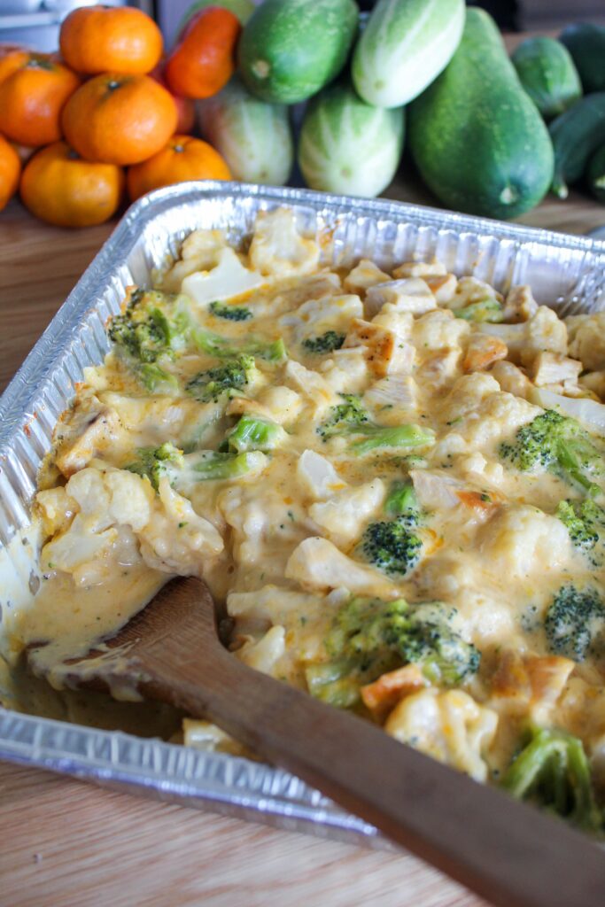 Keto Chicken Broccoli Cheese Casserole Fit Mom Journey
