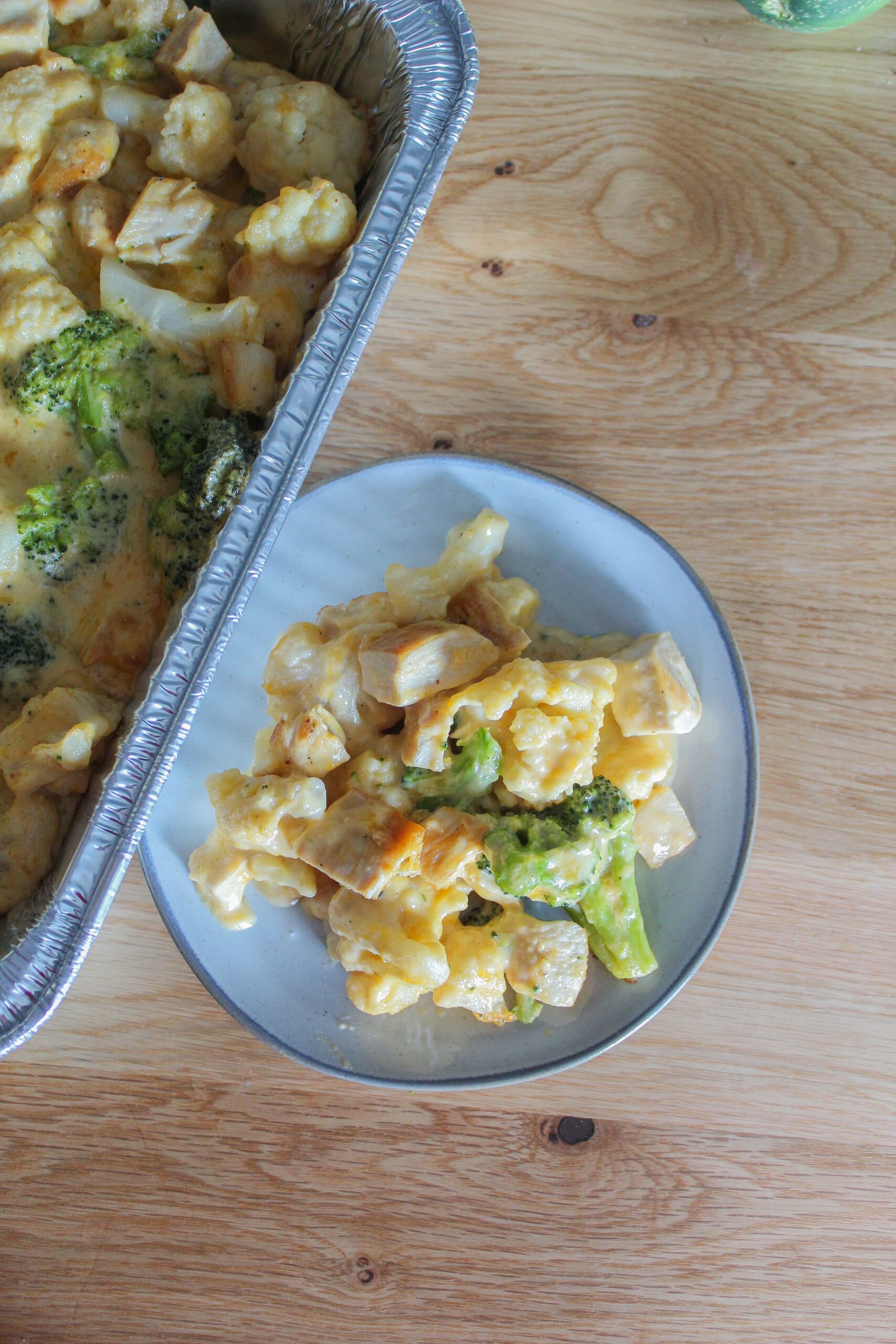 Keto Chicken Broccoli Cheese Casserole - Fit Mom Journey
