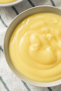 The best no-fail Keto Custard Pudding recipe!  A baked custard that comes out creamy with my trick - without all the sugar and carbs.