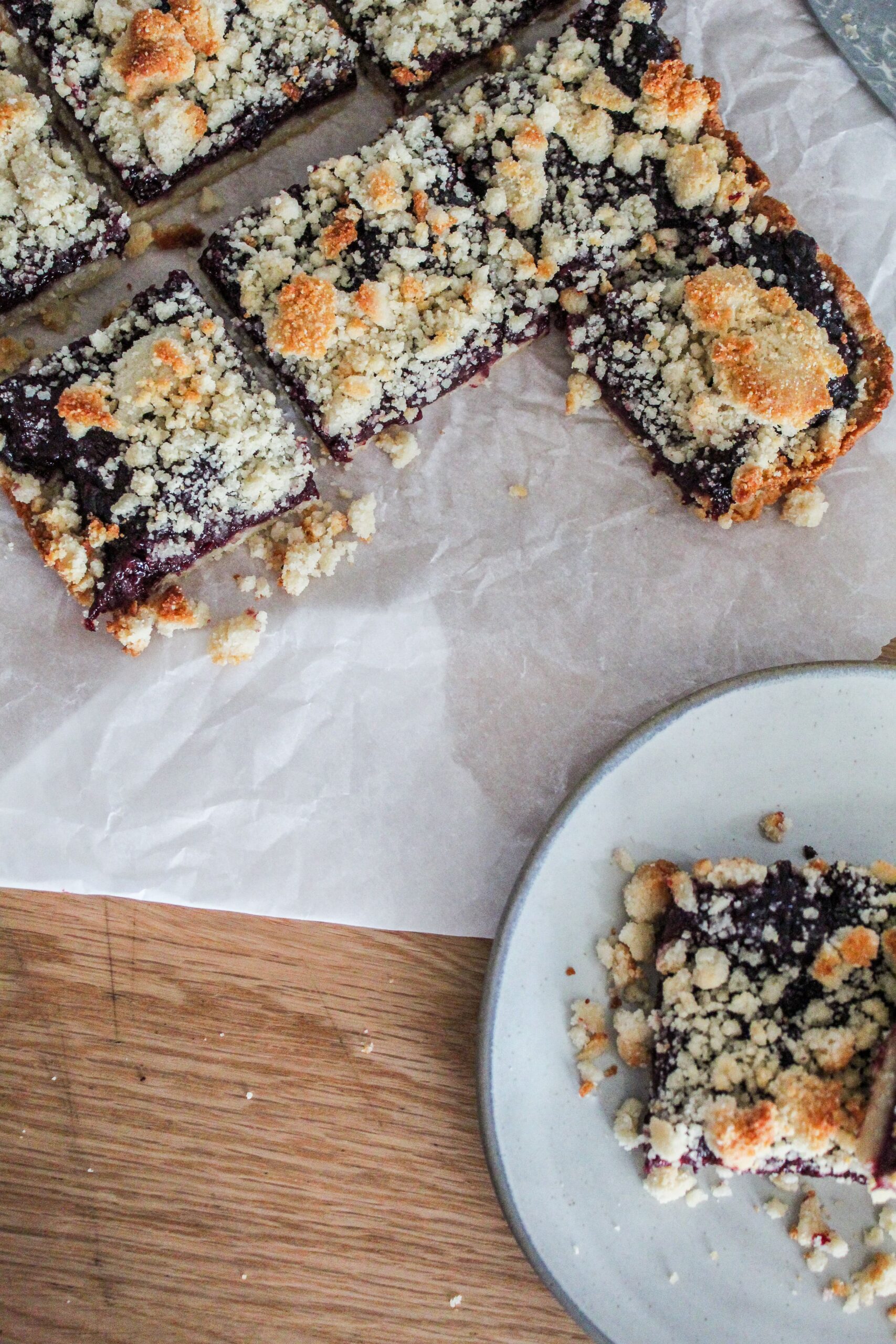 Keto Blackberry Crumble Bars Fit Mom Journey