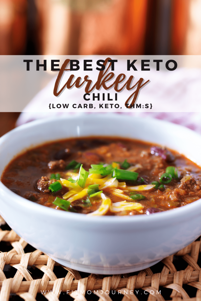 A more macro-friendly chili, Keto Turkey Chili is made with lean ground turkey, gut-healthy bone broth, fresh or frozen vegetables - and of course plenty of flavor from spices!  Choose to add beans if they fit your macros or leave them out for a lower carb option.