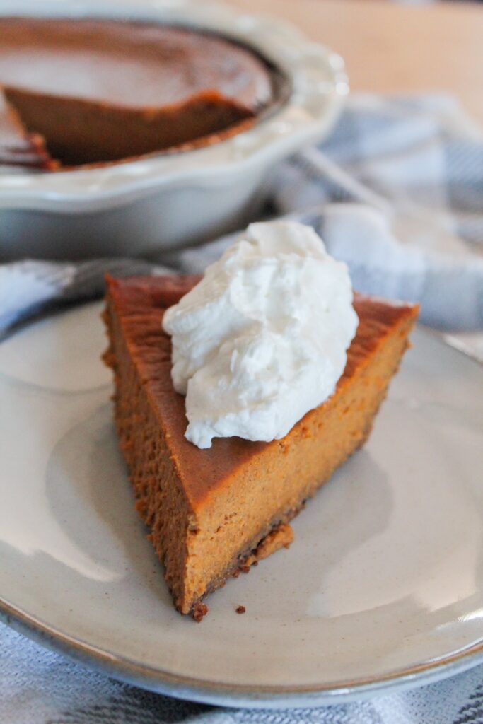 Low Carb Pumpkin Pie with Pecan Crust Fit Mom Journey