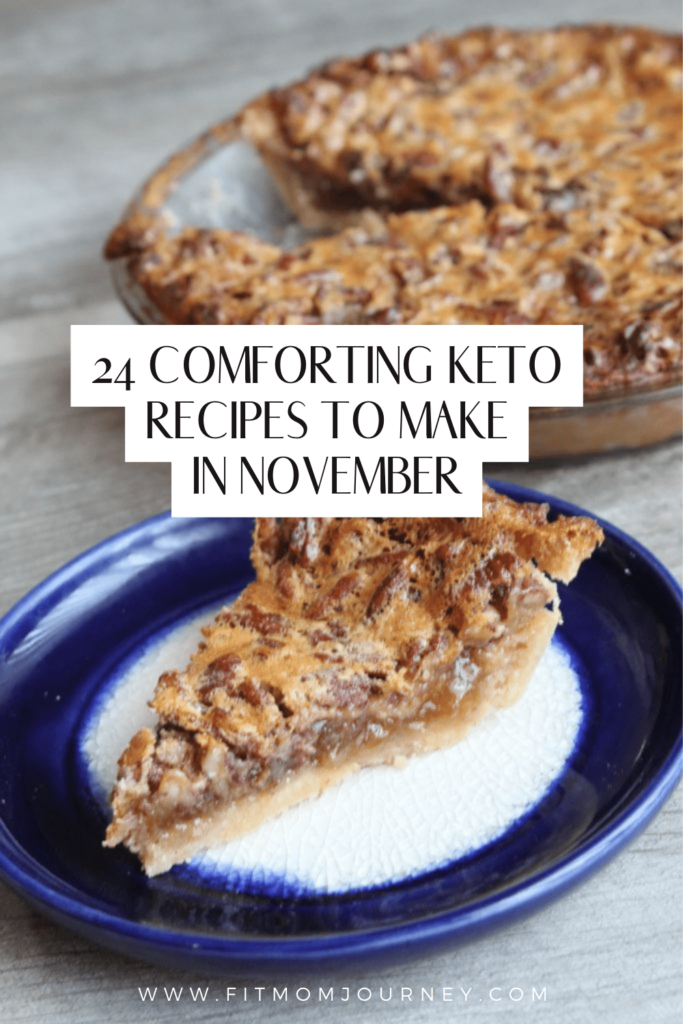 November is the season for comforting recipes. We've got Keto Thanksgiving, Christmas prep, colder weather blowing in, and lots of fun, in-season flavors. These keto november recipes use up the last of the pumpkin, and squash and turn to some new vegetables like brussels sprouts, cranberries, pears and apples, parsnips, turnips, squash, mushrooms, and nuts like walnuts and pecans. It's time to get excited for November!