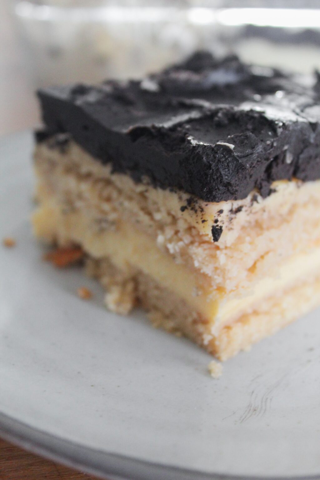 Keto Chocolate Eclair Cake Fit Mom Journey