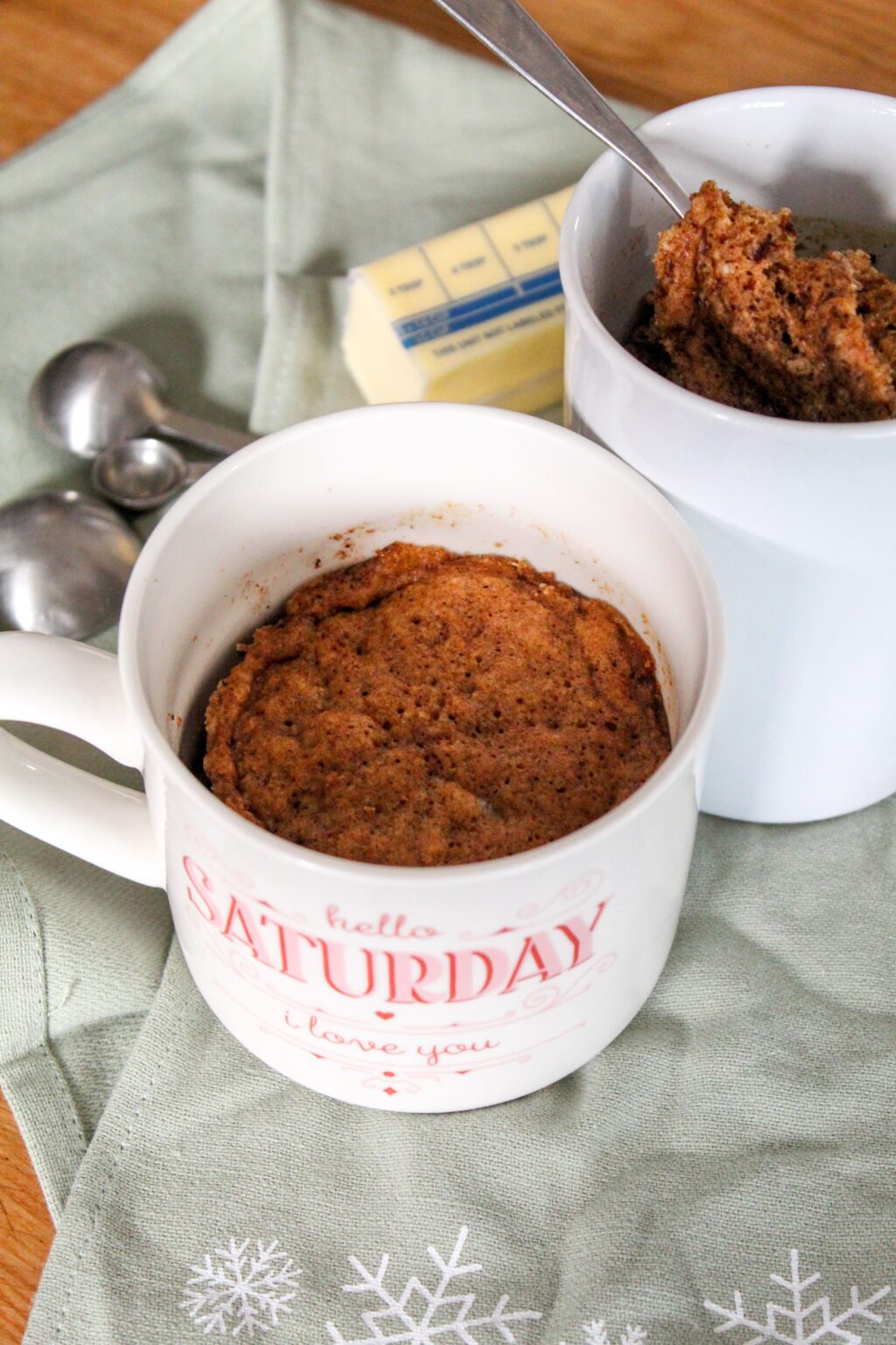 Keto Gingerbread Mug Cake Fit Mom Journey