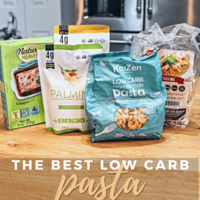 Between homemade, vegetables, and types you can buy, it's really hard to determine the best low carb pasta brands.  I've put together a guide to help you determine not only healthiest low carb pasta, but the one best for your specific way of eating, be it low carb, ketogenic, THM, or paleo.