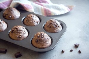 Keto Double Chocolate Muffins - Fit Mom Journey