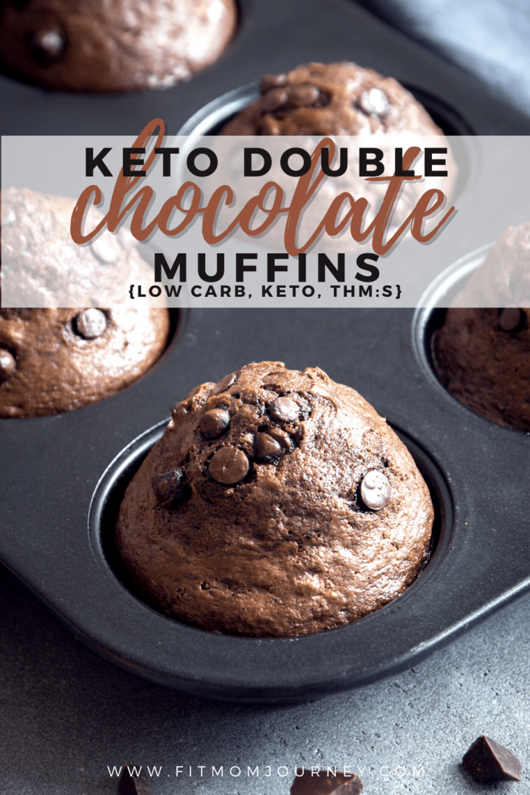 Keto Double Chocolate Muffins Fit Mom Journey