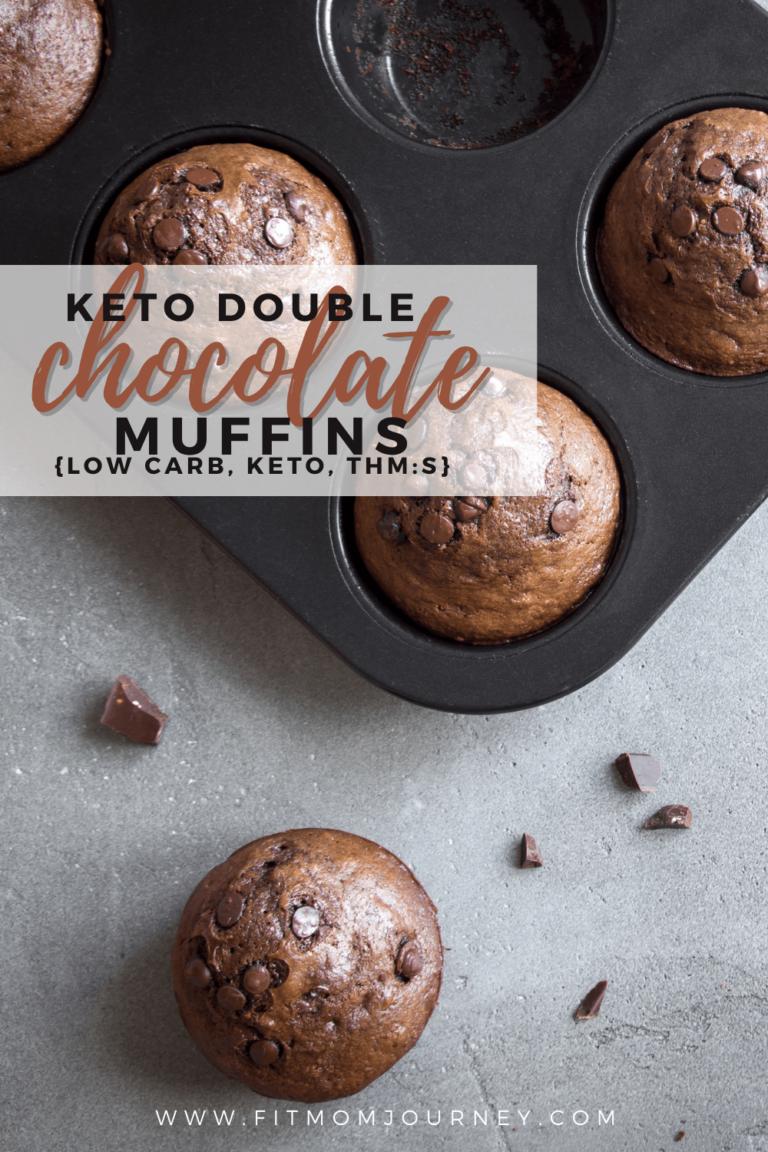 Keto Double Chocolate Muffins Fit Mom Journey
