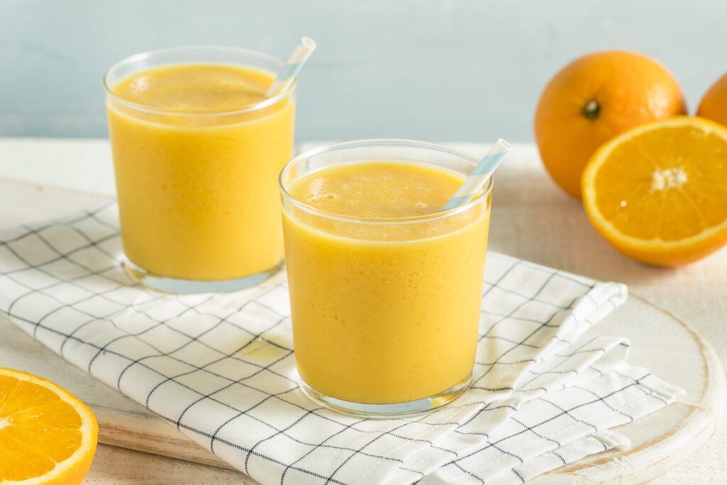 A Keto Orange Cream Protein Smoothie is a great way to get your day started with a boost of energy and lots of essential nutrients. Plus, it's quick and easy to make - just blend together Almond Milk, orange juice (or orange extract), ice, greek yogurt, and your favorite protein powder and you're good to go!