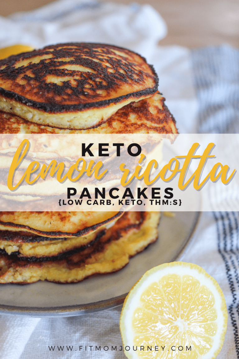 Keto Lemon Ricotta Pancakes Fit Mom Journey