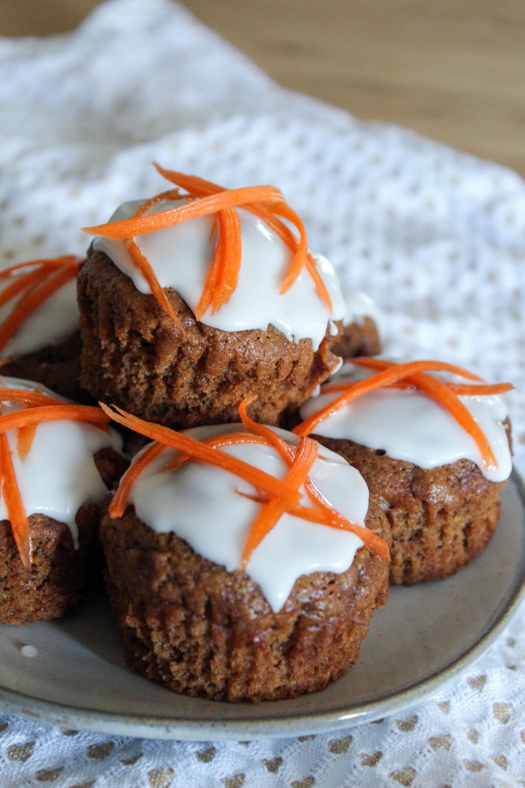 Low Carb Carrot Cake Muffins Keto, THMS, 2.7 g net carbs) Fit Mom