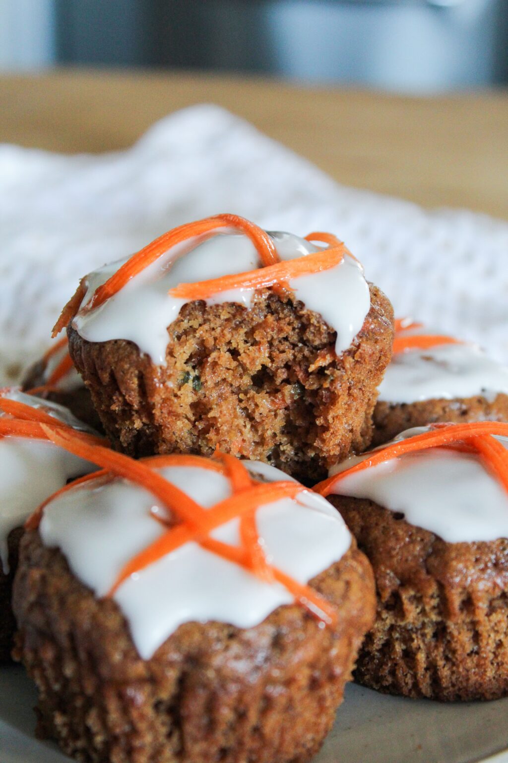 Low Carb Carrot Cake Muffins Keto, THMS, 2.7 g net carbs) Fit Mom