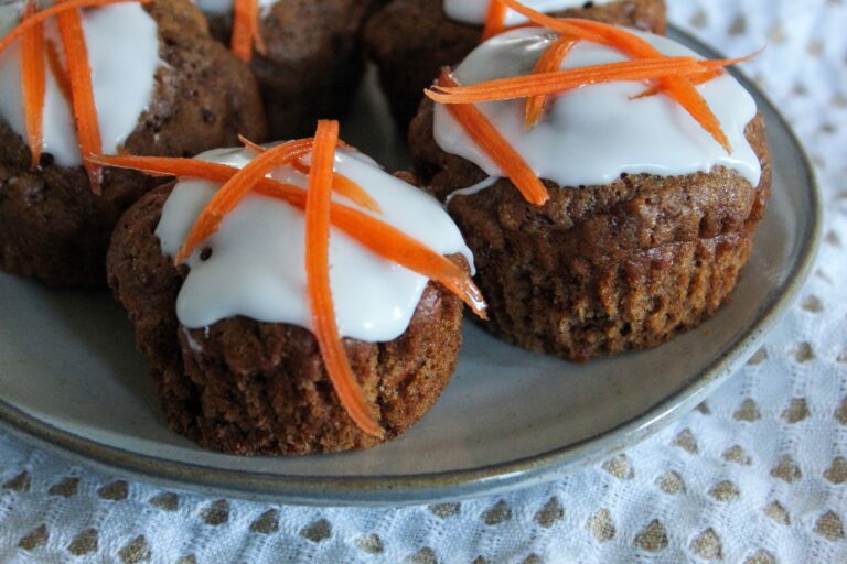 Low Carb Carrot Cake Muffins Keto, THMS, 2.7 g net carbs) Fit Mom