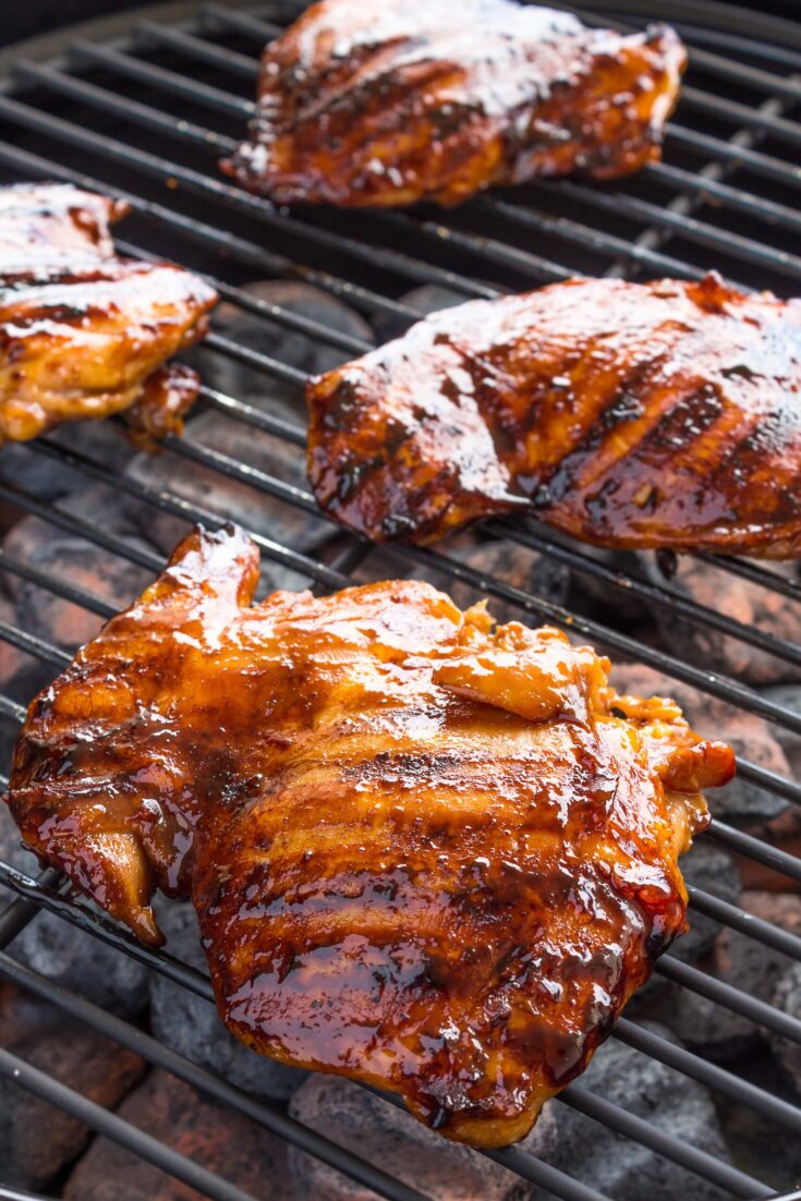 Keto Sweet Spicy Chicken Thighs