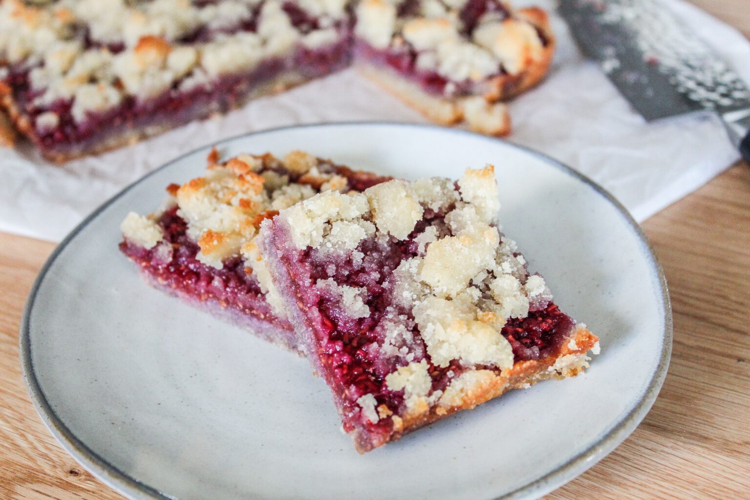 Keto Raspberry Crumble Bars Fit Mom Journey