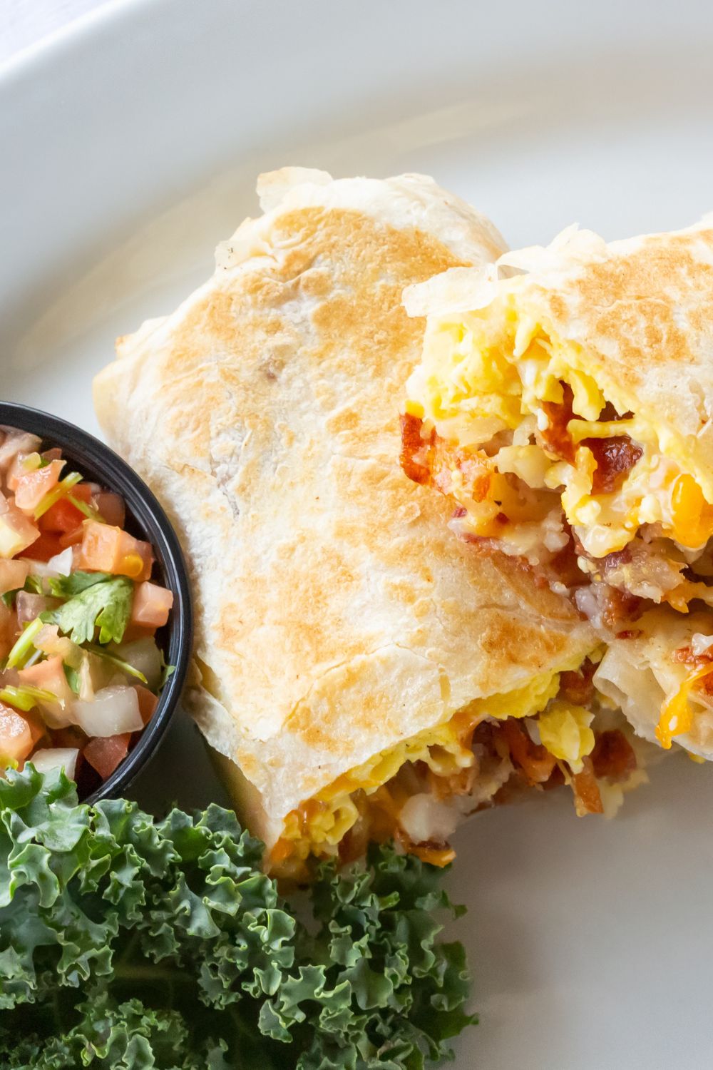 Southwest Breakfast Burrito - Low Carb, High Protein - Fit Mom Journey