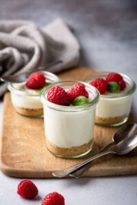 Cheesecake Protein Pudding: Low Carb, + High Protein