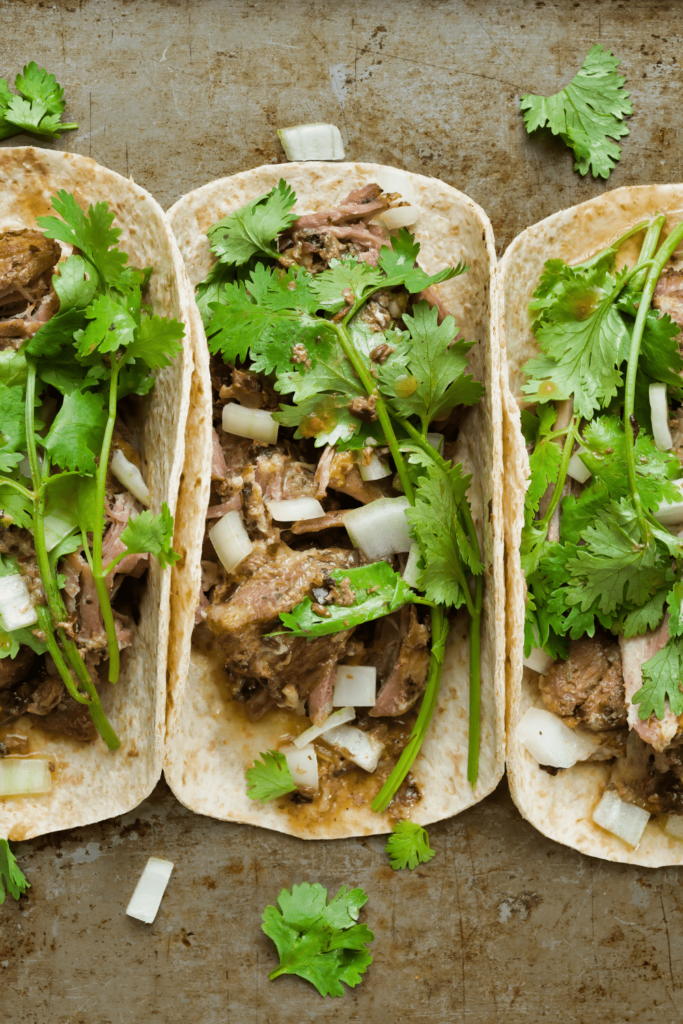 Quick, easy & authentic Keto Steak Street Tacos you can make in 10 minutes at home! Topped with onion, cilantro and lime juice, they SO good as well as being low carb, ketogenic, and high protein.