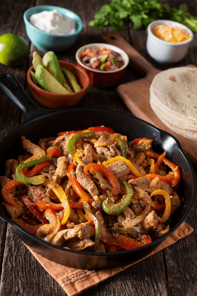 Learn how to make juicy restaurant-style chicken fajitas at home using a simple marinade, high heat, and the right searing technique. This recipe includes step-by-step instructions, ingredient tips, and pro secrets for perfectly charred peppers and tender chicken every time.